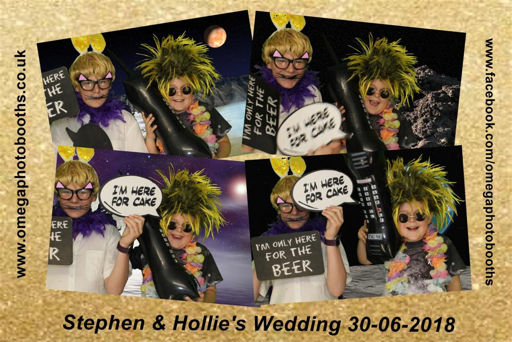 Stephen & Hollie's Wedding | View more photos from the event at gallery.omegaphotobooths.co.uk/u/OmegaPhotobooths/Stephen-Hollies-Wedding